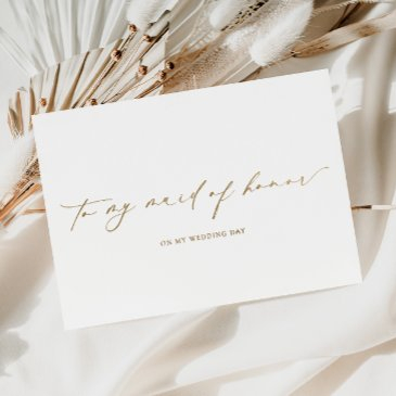 ellesmere to my maid of honor wedding day foil invitations