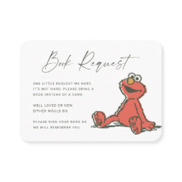 Small Elmo Book Request Insert Front View