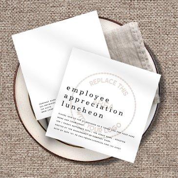 employee appreciation day business logo invitation