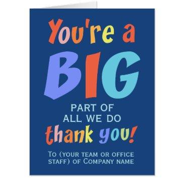 employee team thank you company jumbo invitations