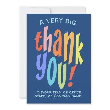 employee team very big thank you