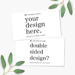 Small Enclosure Invitations Your Design Upload Front View
