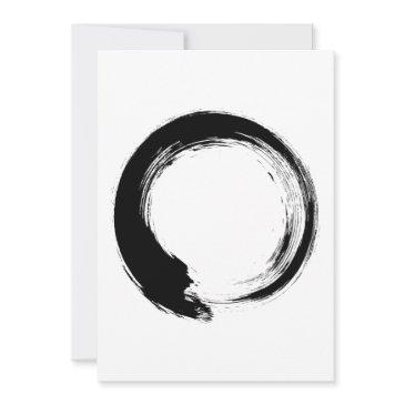enso zen circle advice card
