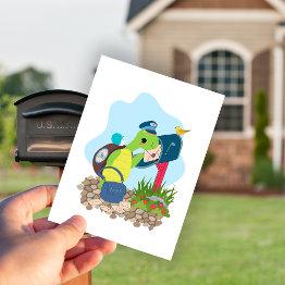 Small Express Snail Mail By Turtle Postinvitations Front View