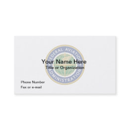 Small Faa Business Invitations Front View
