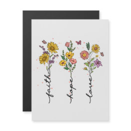 Small Faith-hope-love Front View