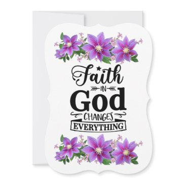 faith in god christian design