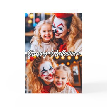 family custom 2-photos template happy halloween