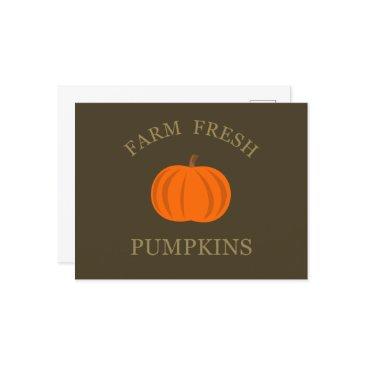 farm fresh pumpkin holiday