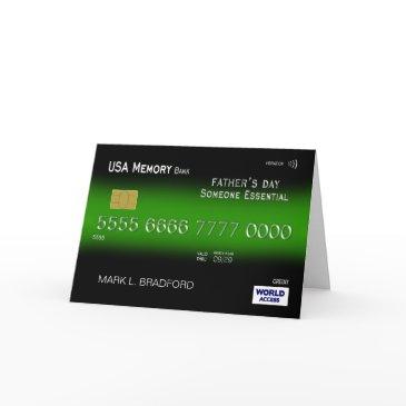 father's day, someone essential, credit invitations, invitations