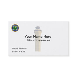 Small Federal Aviation Administration Business Invitations Front View