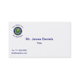 Small Federal Aviation Administration Shield Business Invitations Front View