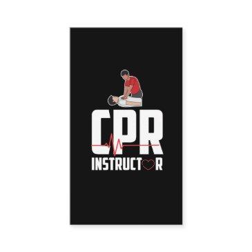 first aid ambulance certified cpr instructor business invitations