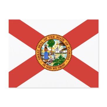 flag of florida postinvitations