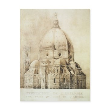florence cathedral from the east, from 'fragments postinvitations