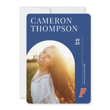 florida gators graduate | photo arch invitation