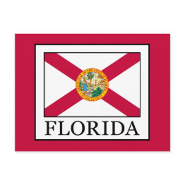 Small Florida Postinvitations Front View
