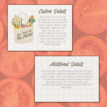 fresh off the market blank create your own custom enclosure invitations