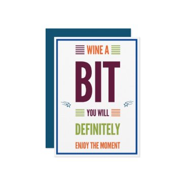 fun wine a bit feel better invitations