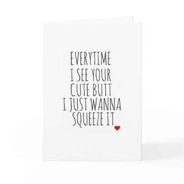 funny birthday cute butt love bestselling holiday invitations