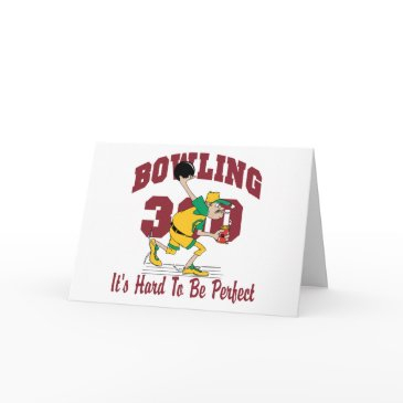 funny bowling 300 holiday invitations