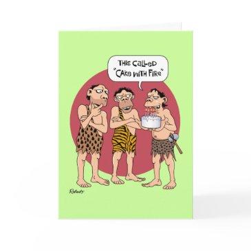 funny cavemen birthday invitations
