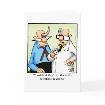 funny get well greeting invitations "spectickles"