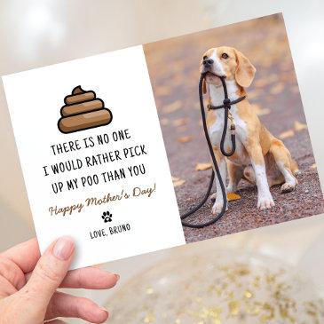 funny pet happy fur mothers day invitations
