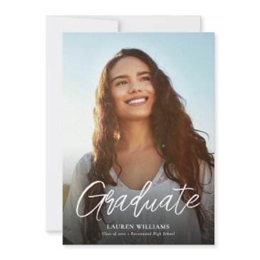 future virginia tech grad | script - photo invitation
