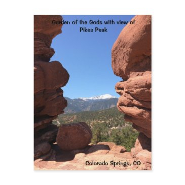 garden of the gods colorado springs postinvitations