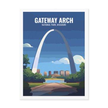 gateway arch national park missouri usa postinvitations