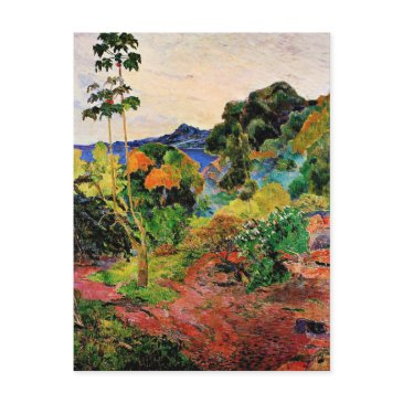 gauguin - martinique landscape postinvitations