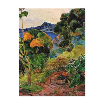 gauguin - martinique landscape postinvitations