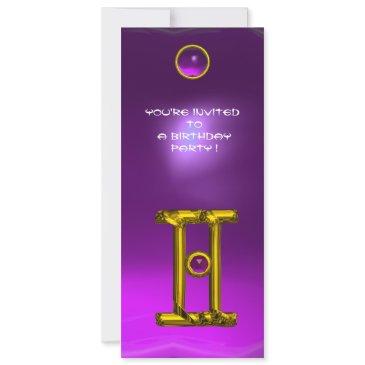 gemini alexandrite,amethyst bright yellow invitation
