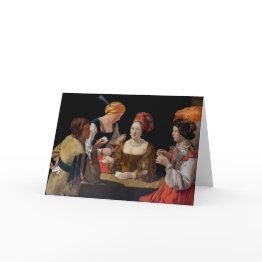 Small Georges De La Tour - Cheat With Ace Of Diamonds Invitations Front View