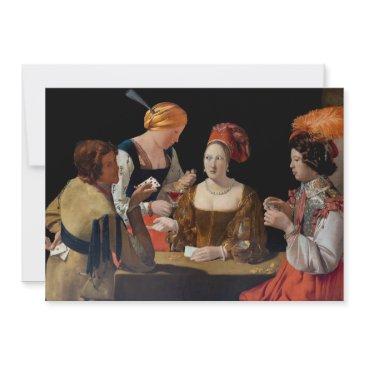 georges de la tour - cheat with ace of diamonds invitation