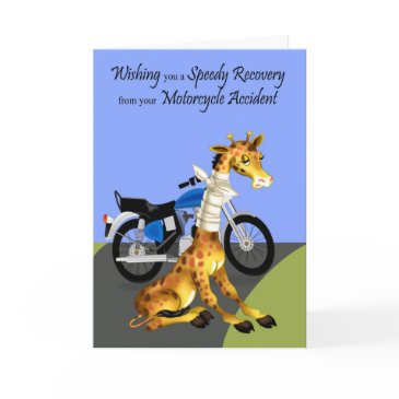 get well, motorcycle accident invitations