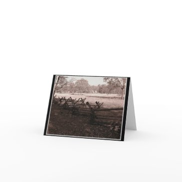 gettysburg - battlefield note invitations #1