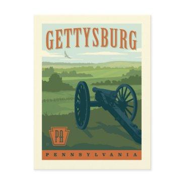 gettysburg, pennsylvania postinvitations