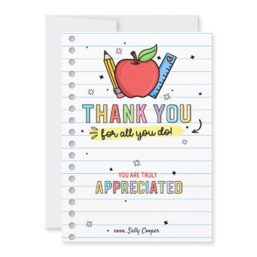 gift for teacher coffee gift invitations holder template