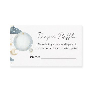 glitter twinkle twinkle little star baby shower enclosure invitations