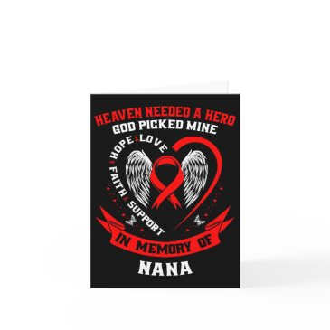 go red heaven needed a hero god picked my nana hea invitations