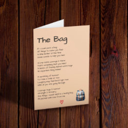 Small Going Through A Hard Time “support” Invitations Front View