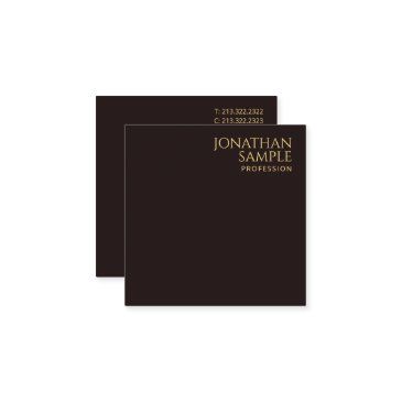 gold look text modern elegant black velvet square business invitations