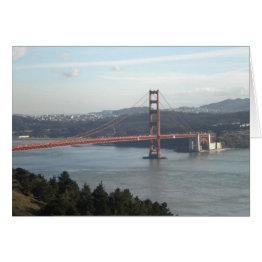 Small Golden Gate Invitations Front View