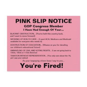 gop congress pink slip notice postinvitations