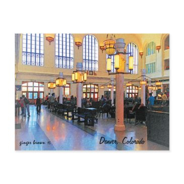 gorgeous remolded lobby, union station, denver, co postinvitations