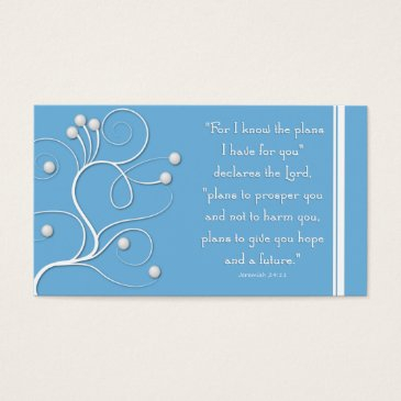 gospel tract plan of salvation blue swirl