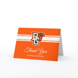 Small Graduation | Bg Falcons Invitations Front View