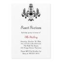 grand ballroom birthday invitation (white)